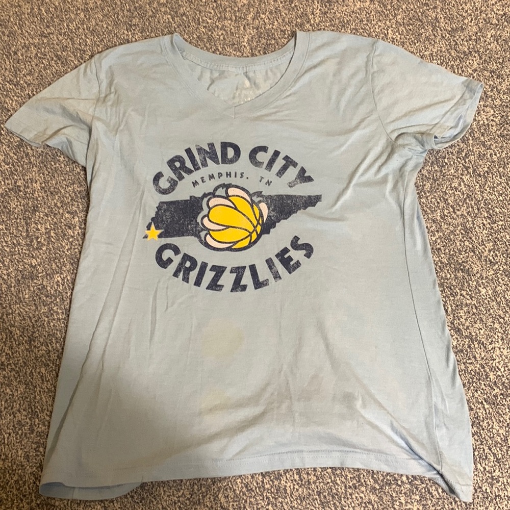 Fanatics Memphis Grizzlies V Neck Short Sleeved Top